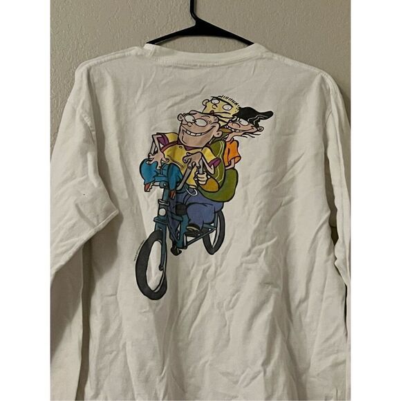 Ed Edd N Eddy Long Sleeve Tee Sz M - Picture 3 of 3